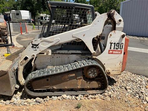 2007 bobcat t190 skid steer|bobcat t190 sold price.